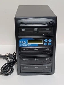 LG Pro Duplicator 1 TO 3 CD DVD Burner Duplication Tower ▪︎MINT /NEW - Photo 1/9