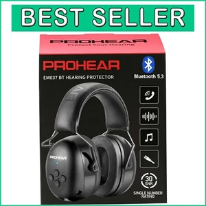 Comfortable Bluetooth 5.3 Ear Muffs with 30dB Noise Reduction for Work Safety - Picture 1 of 9