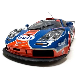 1996 Gulf McLaren F1 GTR by UT models 1/18 scale blue #34 Excellent Condition - Picture 1 of 4