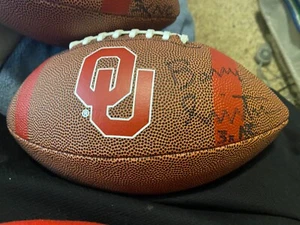 Coach Barry Switzer Signed Oklahoma Sooners Autographed Football Hall of Famer! - Picture 1 of 9