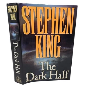 Stephen King The Dark Half HC DJ First Edition DJ 1989 ISBN 9780670829828 - Picture 1 of 14