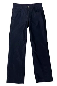 Zilli Silk Blend Navy Blue Pants Made in Italy 46 US 30 x 31 - Picture 1 of 7