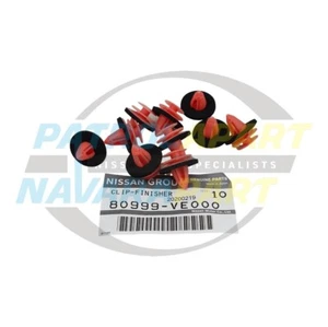 Genuine Nissan Patrol GQ GU Door Trim Panel Clip 10 PACK - Picture 1 of 1