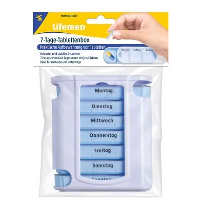Tablettenbox 7-Tage Lifemed  - Bild 1 von 2