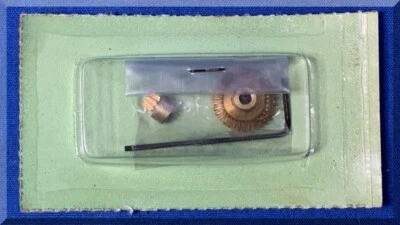 VINTAGE ATLAS SLOT CAR PARTS REPLACEMENT BRASS BEVEL GEAR 3 1/2:1 RATIO 1570-16 - Image 1 of 3