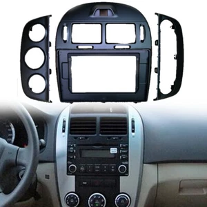 Fit For KIA CERATO 2005-2017 Car Stereo Radio Fascia Panel Black 2 Din Frame - Picture 1 of 3