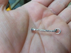 Vintage Sterling Silber Oboe Halskette/Armband Anhänger Musik Holzbläser Sammlerstück - Bild 1 von 2