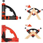 Right Angle Angle Clamp Corner Clamps Double Scale Ruler Quick Lock Button