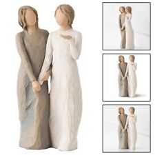 Schöne handbemalte Schwestern Skulptur für langlebiges Bond Harz Material