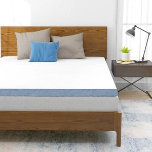 2 in 1 cover Mattress Topper for All Season, Washable Bed Topper, Full Size - Picture 1 of 25