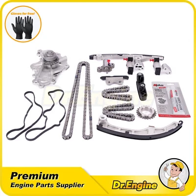 Timing Chain Kit Water Pump For 07-10 Mazda CX-9 Ford Taurus Lincoln MKZ 3.5L - Image 1 of 4