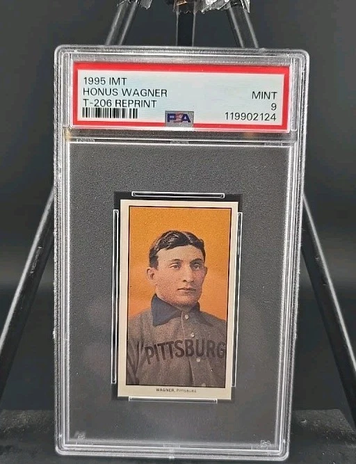 Honus Wagner PSA 9 GEMA COMO NUEVA T-206 1995 IMT Hermosa Tarjeta! Foto 1 de 3