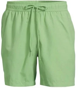 Sage Green 3XL Swim Trunks Swim Shorts 6 Inseam Above Knee Men's Size 48-50 NEW - Picture 1 of 5
