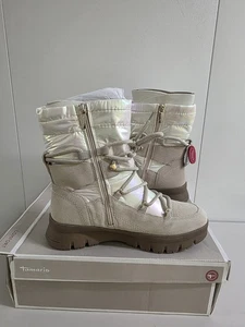 Tamaris Comfort Women's 8-8-86413-29-411 Ankle Boot, Ivory, 6 UK - Picture 1 of 6