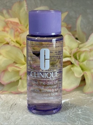 Clinique Take The Day Off Makeup Remover Lids, Lashes & Lips 1.7oz 50ml FreeShip - Image 1 of 2