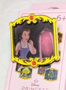 Loungefly Beauty & The Beast Lenticular Scenes Blind Box Pin Belle & Rose Opened - Picture 1 of 8