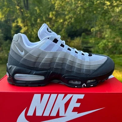 Size 11.5 W/ 10 M - Nike Air Max 95 OG Big Bubble 2025 Blue Tint NEW HJ5996-002 - Image 1 of 4