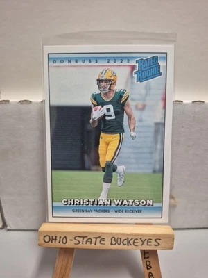 Christian Watson 2022 DONRUSS RETRO Football Card - Image 1 of 2