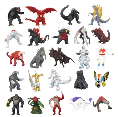 24pcs/set Godzilla vs King Kong Figure Model Toys 17cm - Image 1 of 4