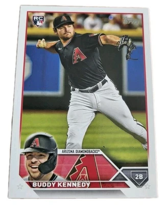 2023 Topps Buddy Kennedy#135  Arizona Diamondbacks Rookie Baseball Card (H - Image 1 of 2