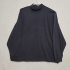 LL Bean Men's Sweater Sz 2XL XXL Black Pullover Sweat Shirt Long Sleeve Casual