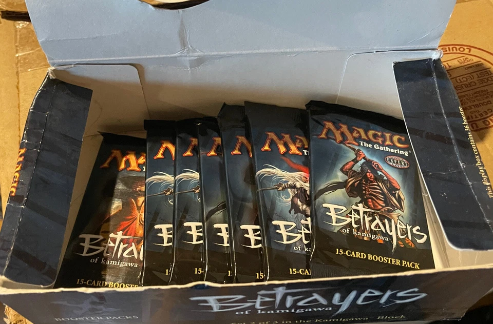 Magic The Gathering Betrayers of Kamigawa Booster Pack NEW MTG X7 - Image 1 of 1