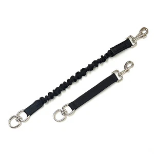Dog Extension Lead Short Connector Standard Or Bungee Shock Absorber With Swivel - Picture 1 of 38