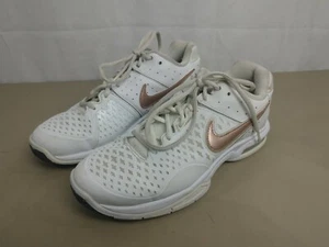 Nike Air Cage Advantage Women's Sneakers Shoes White Size 7.5 - Picture 1 of 9