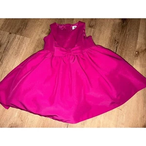 Janie and Jack Special Occasion Dress Bow Sleeveless Pink 18-24 Months - Picture 1 of 3