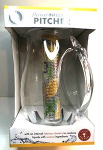 Flavor Infusion Pitcher 2.5 Liter Acrylic BPA Free New in Original Packaging - Picture 1 of 5