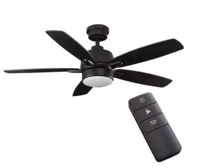 Fawndale 46 in. Indoor Integrated LED Bronze Ceiling Fan with Light Kit - Image 1 of 4