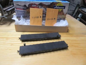 Two Athearn 50' E.J.& E. Flatcars HO Scale - Picture 1 of 5