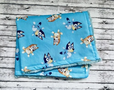 Mini Blankie Blue The Dog Baby Toddler Tag Along Foto 1 de 2