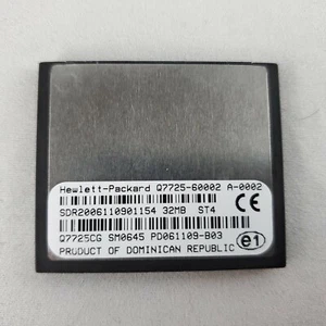 HP Q7725CG / Q7725-60002 Compact Flash CF 32MB Firmware for LaserJet 9040 9050 - Picture 1 of 3