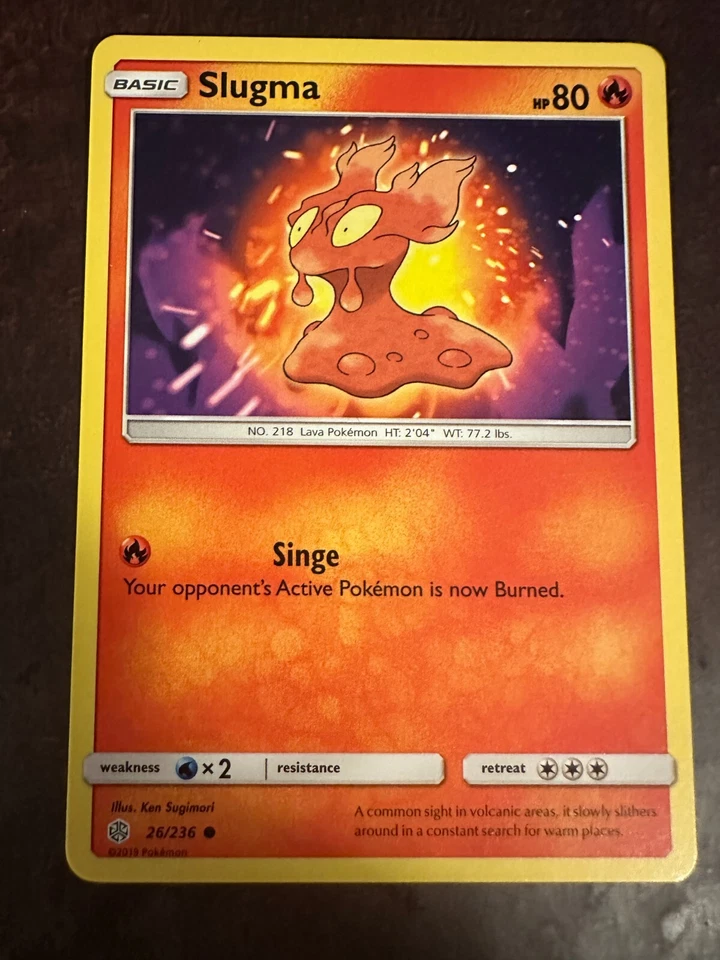 Slugma 26/236 Sm-Cosmic Eclipse Regular - Image 1 of 2