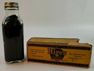 1930-40's Hires Root Beer Extract 3 oz.Box .29 cent Price - Picture 1 of 7