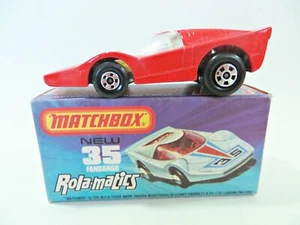 MATCHBOX LESNEY ROLAMATICS MB35 'FANDANGO' RED/CHROME FAN. 35. MIB/BOXED. - Imagen 1 de 11