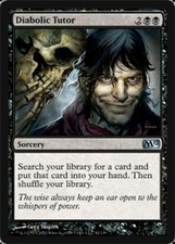 4x Diabolic Tutor NM-Mint, English Magic 2012 MTG Magic