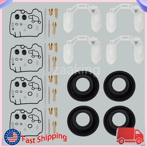 Carburetor Repair Kit FOR YAMAHA FZR1000 1990-1999 with Float Diaphragm - Picture 1 of 9