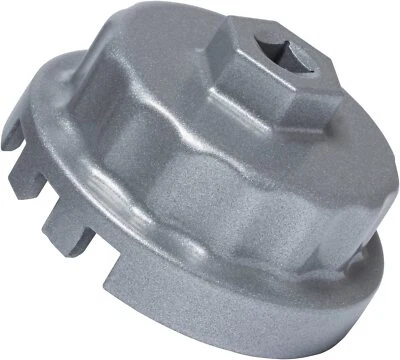 Herramienta removedora de llave de tapa de filtro de aceite 64 mm 14 flautas para Toyota Lexus 2,5 L-5,7 L Foto 1 de 4