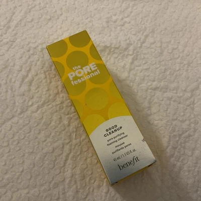 NIB The POREfessional Good Cleanup Pore Purifying Mini Foaming Cleanser 1.5floz Foto 1 de 3