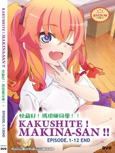 ANIME KAKUSHITE! MAKINA-SAN!!VOL.1-12 END (UNCUT) DVD ENGLISH DUBBED REGION ALL - Imagen 1 de 5