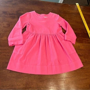 Hanna Andersson pink corduroy dress size 110/5 100% cotton - Picture 1 of 8