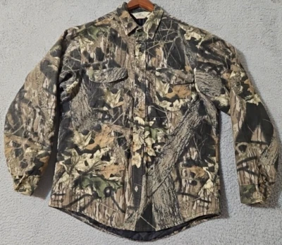 Винтажная камуфляжная рубашка куртка RedHead размер средний стеганый охотничий камуфляж - Изображение 1 из 4