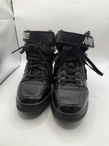 NIKE Air Revolution Sky Hi Wedges Wedge Black Sneakers RARE Size US 6 Lace Up - Picture 1 of 10