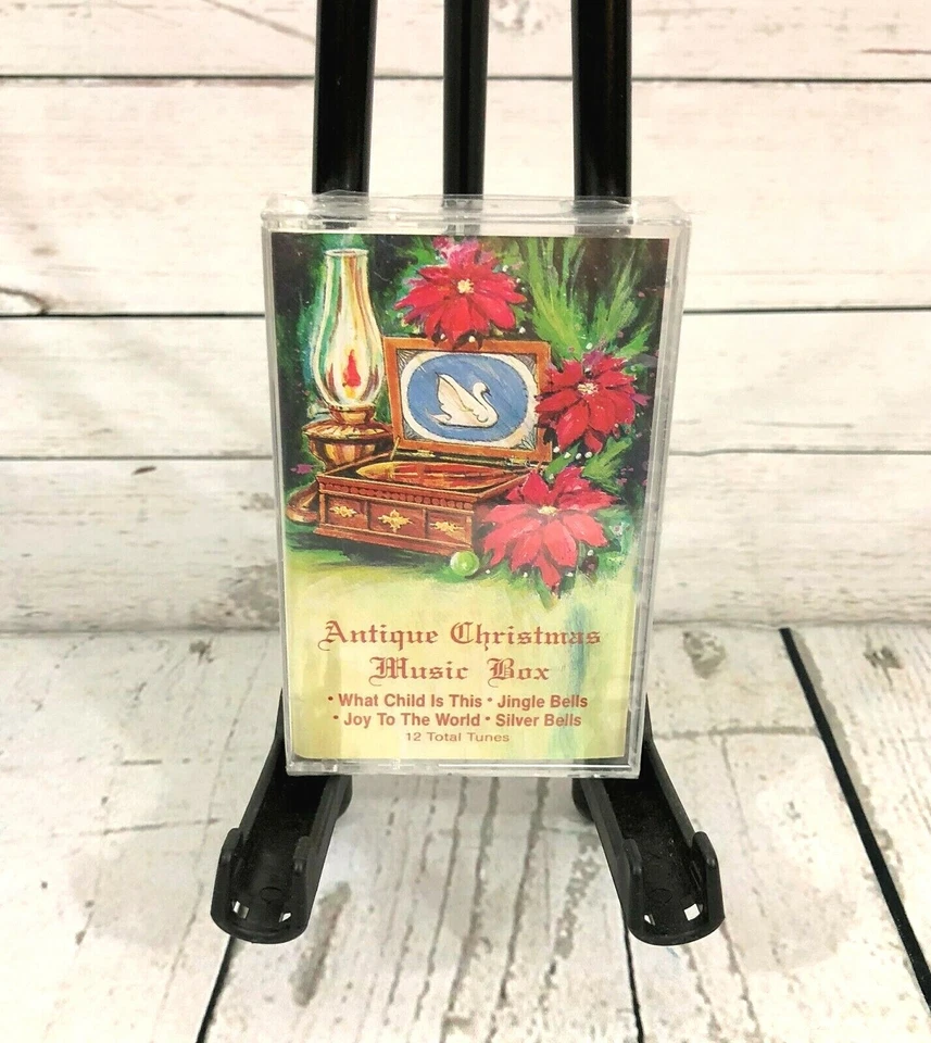 Antique Christmas  Music Box Cassette Tape 12 Tunes (Factory Sealed) - Image 1 of 4