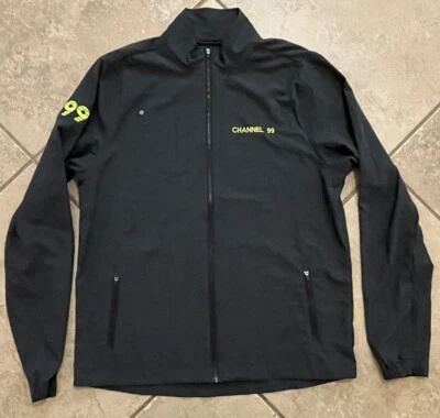 Chaqueta deportiva Vuori Venture V536 para hombre grande gris carbón canal 99 logotipo Foto 1 de 4