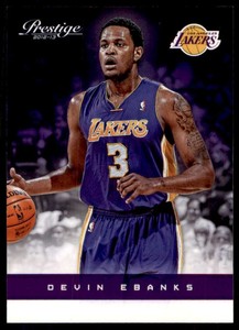 2012-13 Prestige #42 Devin Ebanks NM-MT Lakers 