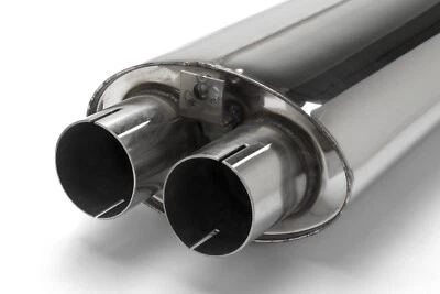 Silenciador de escape de acero inoxidable Big Bore Austin Healey BN4, BN6, BN7, BT7 y BJ7 - Imagen 1 de 2