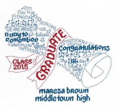 Ursula Michael Imaginating Counted Cross Stitch Kit ~ Let's Graduate ~ 2922K - Image 1 of 2